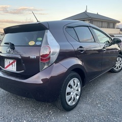 トヨタアクア s ★メンテナンス記録あり★平成26/8の画像