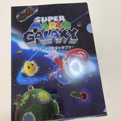 スーパーマリオギャラクシー クリアファイル ５種類の画像