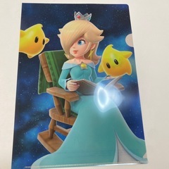 スーパーマリオギャラクシー クリアファイル ５種類の画像