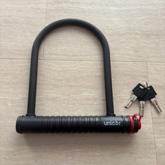 ユニカー　U字ロック　バイク　鍵の画像