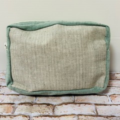 【ミャンマー製】大きめポーチ13×17×4.5㎝の画像