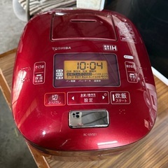 東芝　真空圧力IH保温釜炊飯ジャーRC-10VSE1の画像