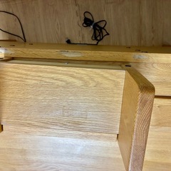 マルニ木工 学習机と椅子セット 木製 天然木 デスク 勉強机 子供部屋の画像