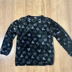 メンズ　フリース上下　Lサイズ　ミッキーの画像