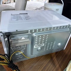 東芝(TOSHIBA) 電子レンジ オーブンレンジ 一人暮らし 16L フラットテーブル トースト機能付き ホワイト ER-W16(W)の画像