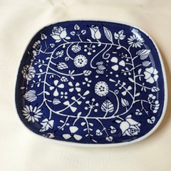 波佐見焼　和山　フラワーパレード2枚セットの画像