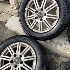 ヨコハマ　スタッドレスタイヤ　アルミホイール　195/65r15の画像