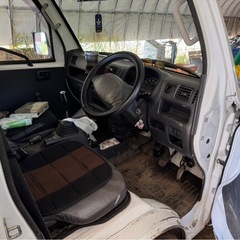 北海道より走行少なめスズキキャリィ4WD車検付き軽トラの画像