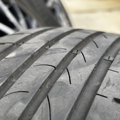 15インチ 社外ホイール 4H100 ＋タイヤ4本セット 185/60R15  デミオ/ヴィッツ/フィット等コンパクトカー向け 手渡し限定の画像