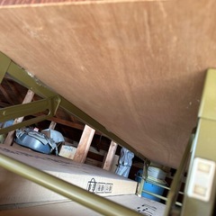 会議用折畳脚付テーブル座卓6つセットの画像