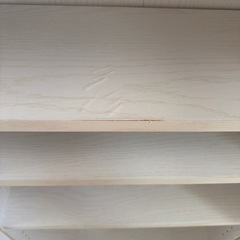 キャビネット？　本棚　　白い　ホワイトの画像