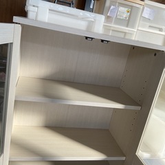 小さめ　食器棚　中古の画像