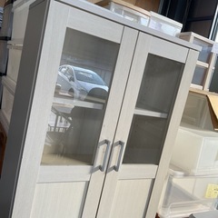 小さめ　食器棚　中古の画像