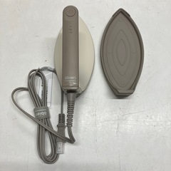 ロ2512-384 abien ドライアイロン　軽量　ベージュ　新品未使用の画像
