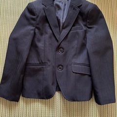 フォーマルスーツ120 黒　キッズの画像