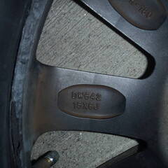 ENKEIアルミ 15X6J 114.3‐5h ET53 4本セット スタッドレスタイヤ用にいかがですか。の画像