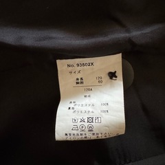 フォーマルスーツ120 黒　キッズの画像