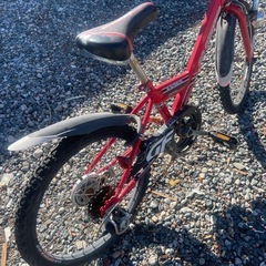 20インチ 子ども用自転車マウンテンバイクの画像