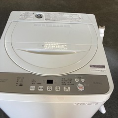 洗濯機　シャープ　5.5キロ　2021年製の画像