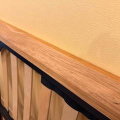 無印良品・木製ベッドフレーム (脚付き)セミダブル の画像