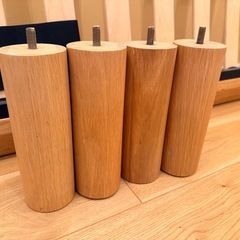 無印良品・木製ベッドフレーム (脚付き)セミダブル の画像