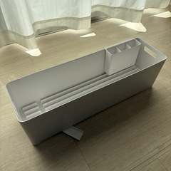 ヤマザキtower スリム水切りラック
の画像