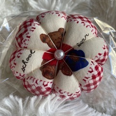 手作りピンクッションの画像