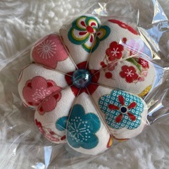 手作りピンクッションの画像