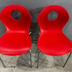 KAWAJUN 河淳 パブリックチェア ココメロチェア スタッキングチェア ミーティングチェア 会議イス チェア 椅子 イス 2脚セット RW769の画像
