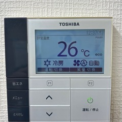 TOSHIBA製　天井カセットエアコン　2016年製の画像