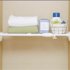 アイリスオーヤマ　突っ張り棚
の画像