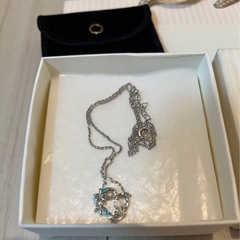 ディズニープリンセス　アリエル　ペンダントネックレス　シルバーの画像