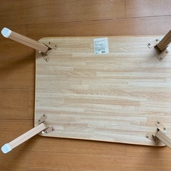 ローテーブル木目の画像