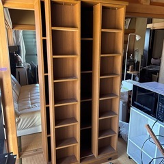 本棚　スライド式　大容量の画像