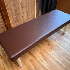 ほぼ使用なし】高田ベッド　施術用ベッド　ダークブラウンの画像
