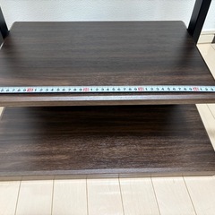 テレビスタンド　ハヤミ工産　〜55V型対応 自立スタンド　KF-750の画像