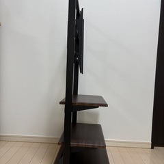 テレビスタンド　ハヤミ工産　〜55V型対応 自立スタンド　KF-750の画像