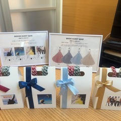 結婚式クイズ当て投票箱の画像