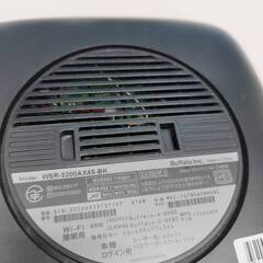 【良品】BUFFALO WSR-3200AX4S-BK/無線LANルーターの画像