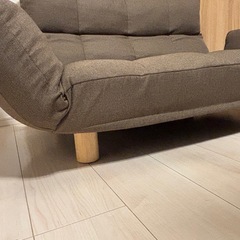 ソファ ローソファ 2人掛けの画像