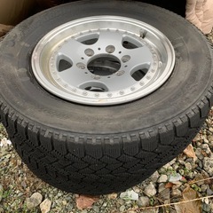 ハイエース　アルミ ホイールの画像