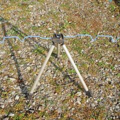 釣り　竿スタンド　釣り具処分中の画像