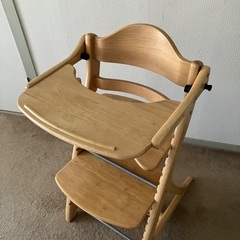 大和屋　すくすくチェアスリムプラス　テーブル付き　ベビーチェア　...