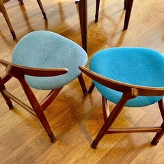 ダイニングテーブルセット ウォールナット（オーク）の画像