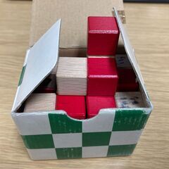 ★算数オリンピック数理教室　アルゴクラブ教材★ピーターフランクル考案パズル ピーキューブ★使用感あり★の画像