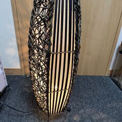 ラタン　間接照明です。の画像