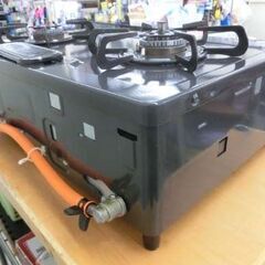 LPガス ガステーブル 2019年製 幅59cm パロマ ヨゴレ有り ガスコンロ 左強火 IC-S87K-L プロパンガス 札幌 西野店の画像