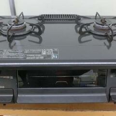 LPガス ガステーブル 2019年製 幅59cm パロマ ヨゴレ有り ガスコンロ 左強火 IC-S87K-L プロパンガス 札幌 西野店の画像