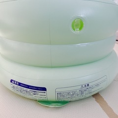 リッチェル　ふかふかベビーチェア　ライトグリーンの画像