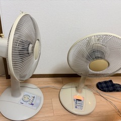 扇風機2台セットの画像